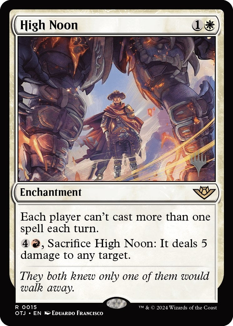 Image for High Noon (15) (Promo Pack: Outlaws of Thunder Junction) - Magic: The Gathering