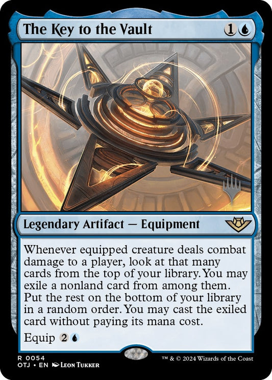 Image for The Key to the Vault (54) (Promo Pack: Outlaws of Thunder Junction) - Magic: The Gathering