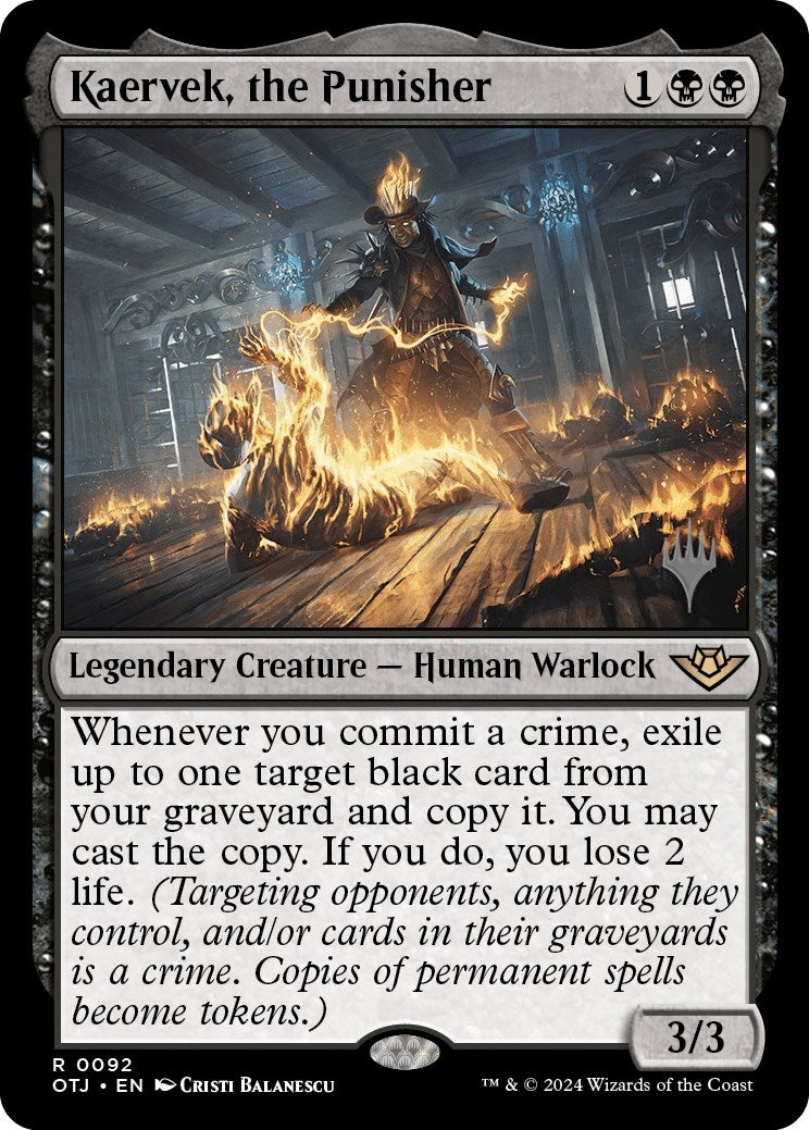 Image for Kaervek, the Punisher (92) (Promo Pack: Outlaws of Thunder Junction) - Magic: The Gathering