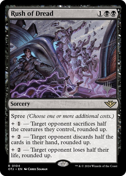 Image for Rush of Dread (104) (Promo Pack: Outlaws of Thunder Junction) - Magic: The Gathering