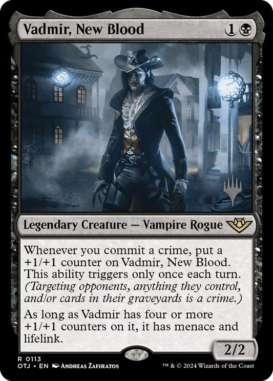 Image for Vadmir, New Blood (113) (Promo Pack: Outlaws of Thunder Junction) - Magic: The Gathering