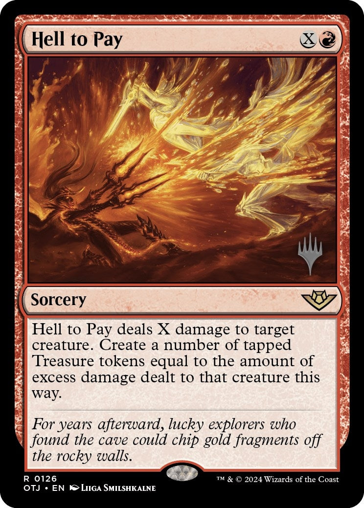 Image for Hell to Pay (126) (Promo Pack: Outlaws of Thunder Junction) - Magic: The Gathering
