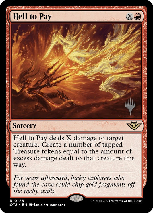 Image for Hell to Pay (126) (Promo Pack: Outlaws of Thunder Junction) - Magic: The Gathering