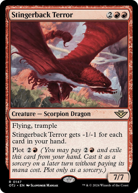 Image for Stingerback Terror (147) (Promo Pack: Outlaws of Thunder Junction) - Magic: The Gathering