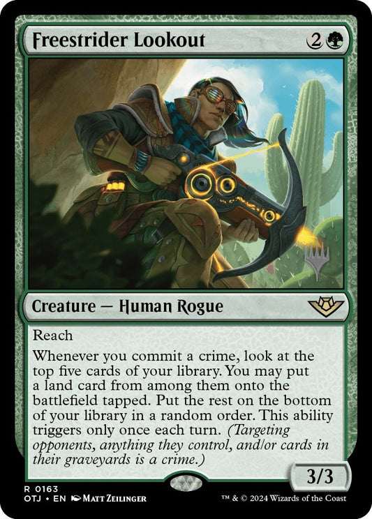 Image for Freestrider Lookout (163) (Promo Pack: Outlaws of Thunder Junction) - Magic: The Gathering