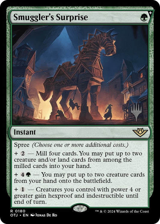 Image for Smuggler's Surprise (180) (Promo Pack: Outlaws of Thunder Junction) - Magic: The Gathering