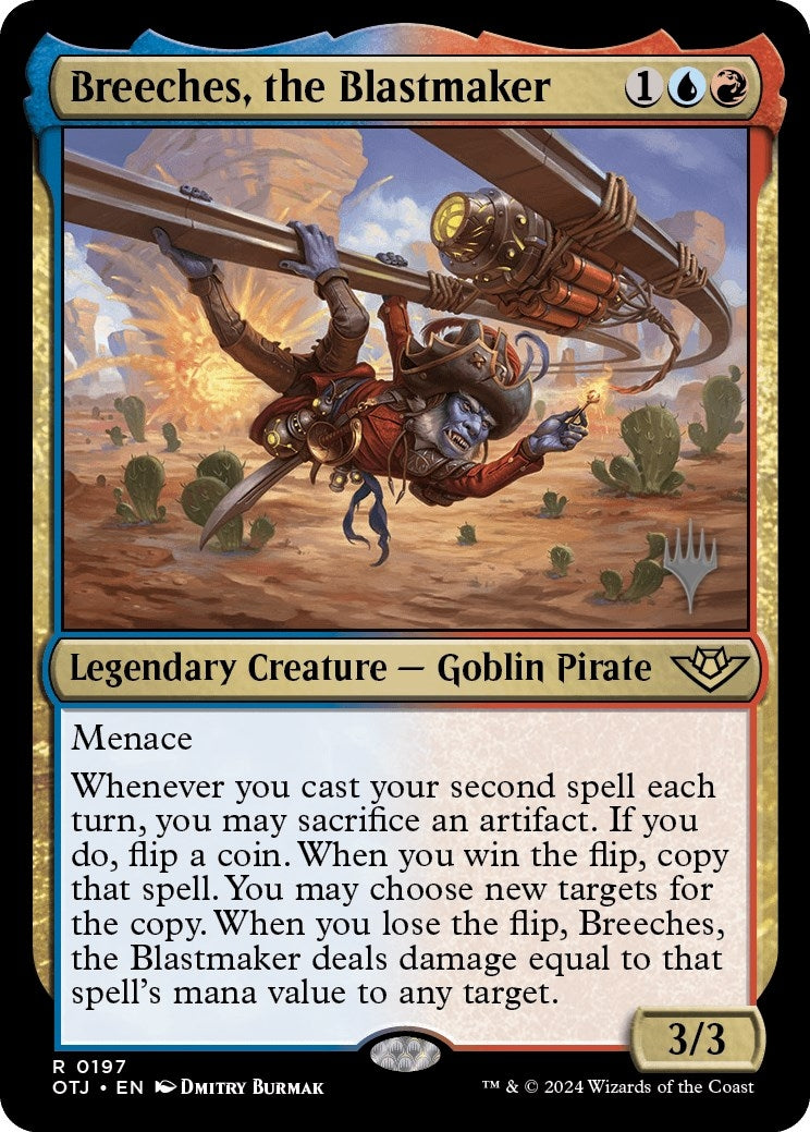 Image for Breeches, the Blastmaker (197) (Promo Pack: Outlaws of Thunder Junction) - Magic: The Gathering