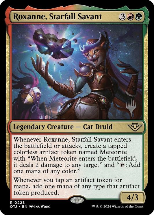 Image for Roxanne, Starfall Savant (228) (Promo Pack: Outlaws of Thunder Junction) - Magic: The Gathering