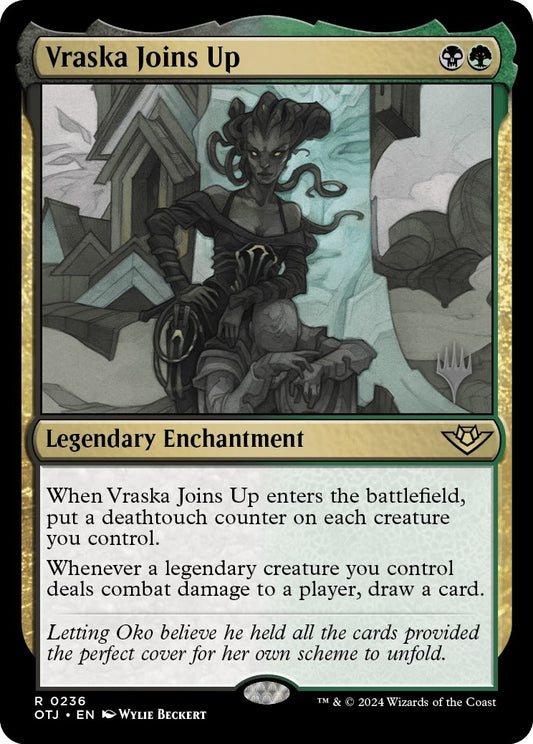 Image for Vraska Joins Up (236) (Promo Pack: Outlaws of Thunder Junction) - Magic: The Gathering