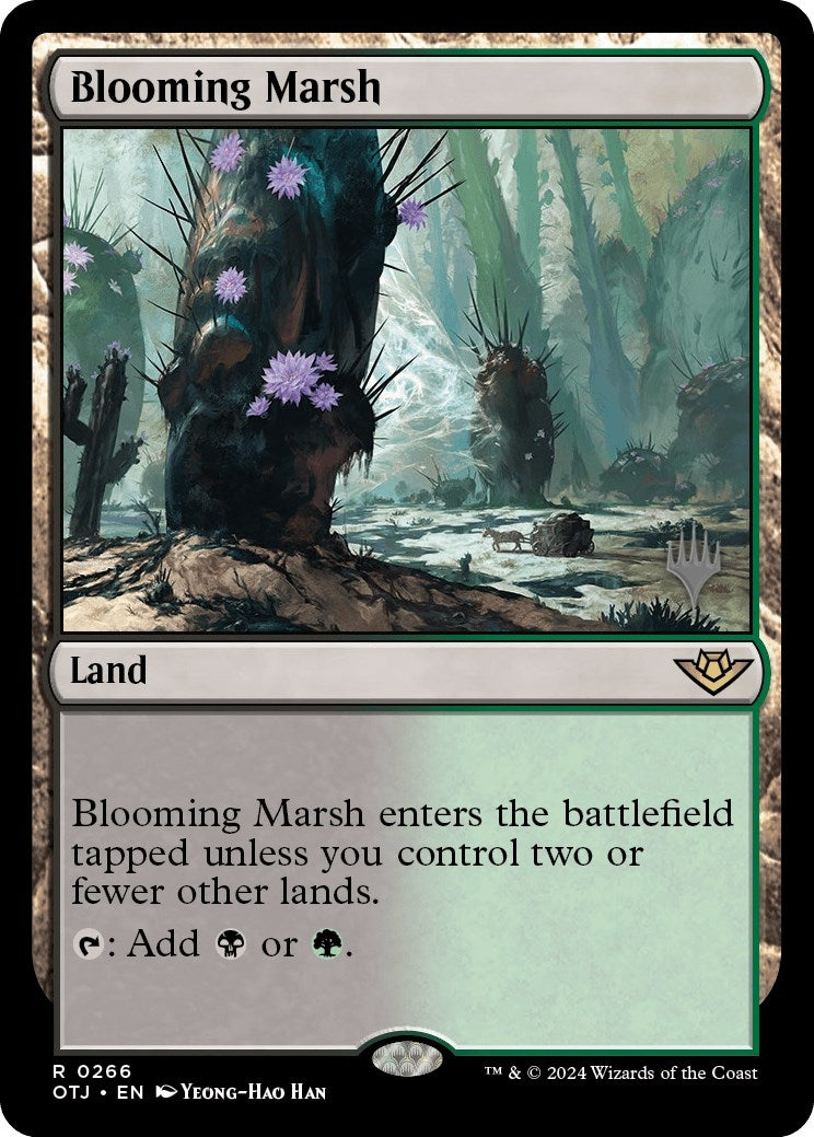 Image for Blooming Marsh (266) (Promo Pack: Outlaws of Thunder Junction) - Magic: The Gathering