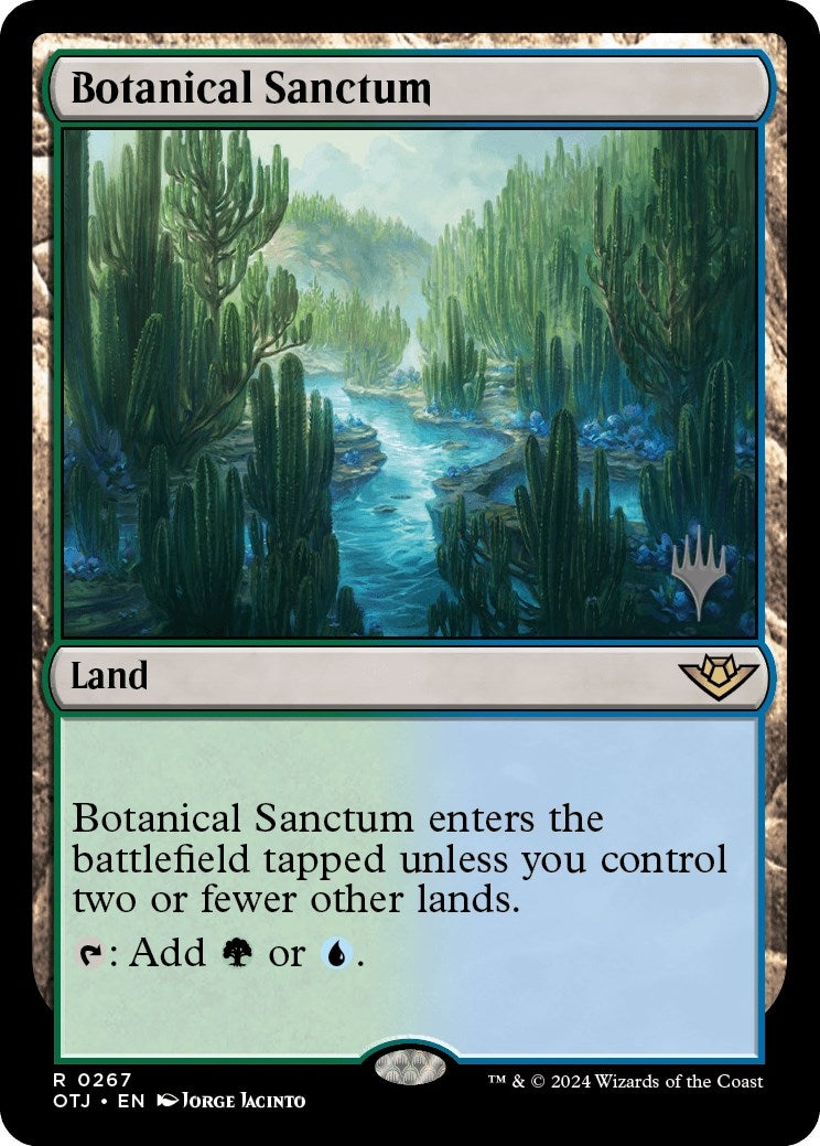 Image for Botanical Sanctum (267) (Promo Pack: Outlaws of Thunder Junction) - Magic: The Gathering