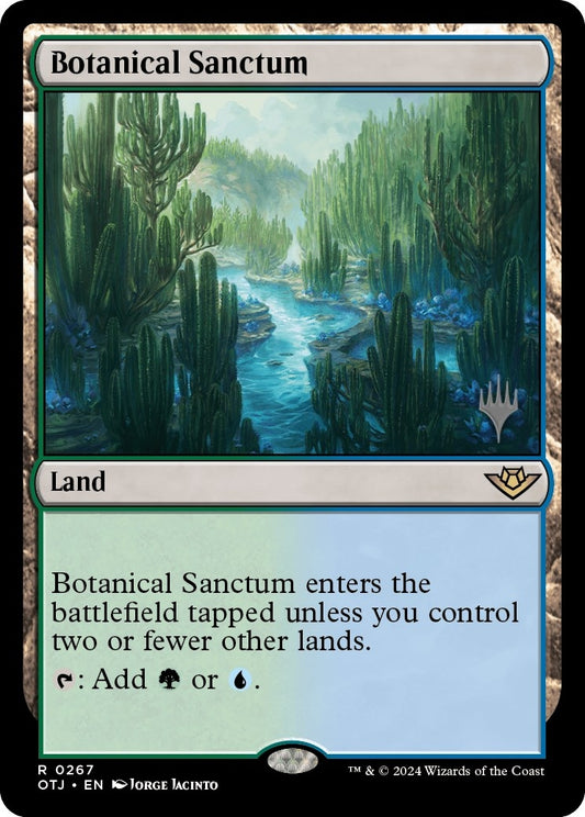 Image for Botanical Sanctum (267) (Promo Pack: Outlaws of Thunder Junction) - Magic: The Gathering