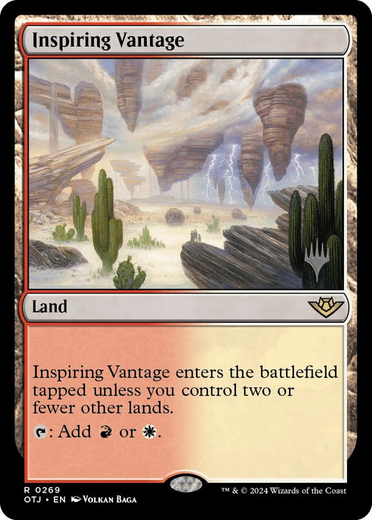 Image for Inspiring Vantage (269) (Promo Pack: Outlaws of Thunder Junction) - Magic: The Gathering