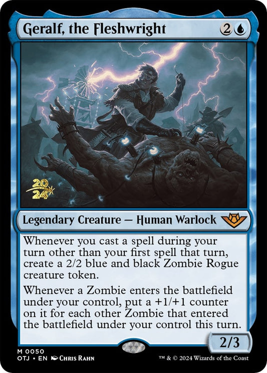Image for Geralf, the Fleshwright (50) (Prerelease Cards) - Magic: The Gathering