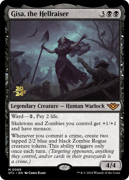 Image for Gisa, the Hellraiser (89) (Prerelease Cards) - Magic: The Gathering