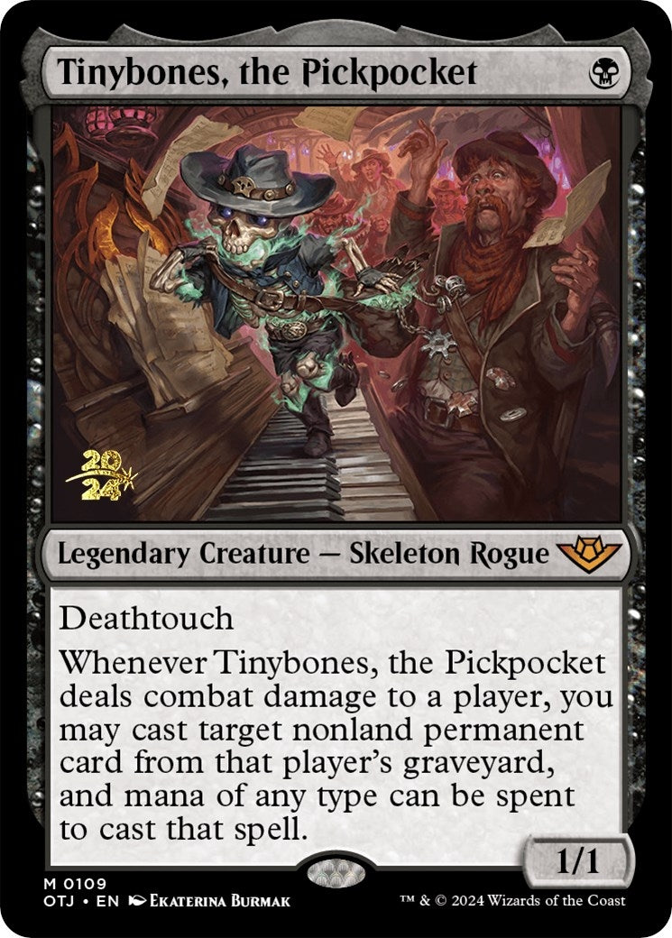 Image for Tinybones, the Pickpocket (109) (Prerelease Cards) - Magic: The Gathering