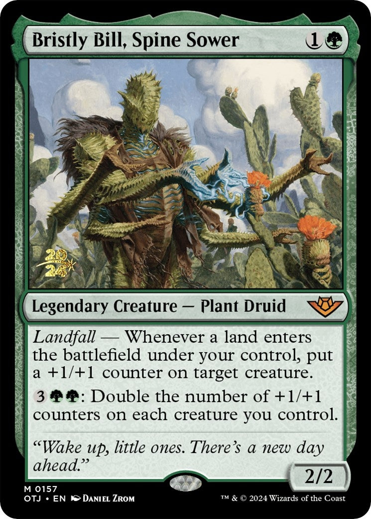 Image for Bristly Bill, Spine Sower (157) (Prerelease Cards) - Magic: The Gathering
