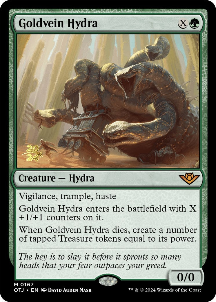 Image for Goldvein Hydra (167) (Prerelease Cards) - Magic: The Gathering