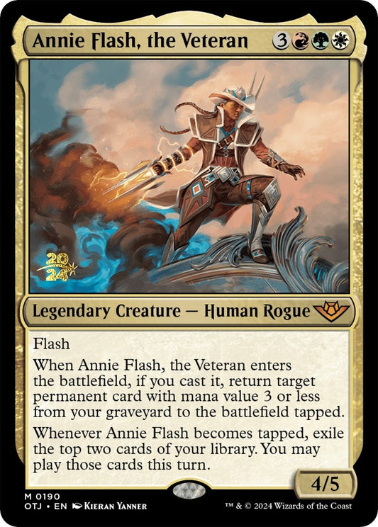 Image for Annie Flash, the Veteran (190) (Prerelease Cards) - Magic: The Gathering