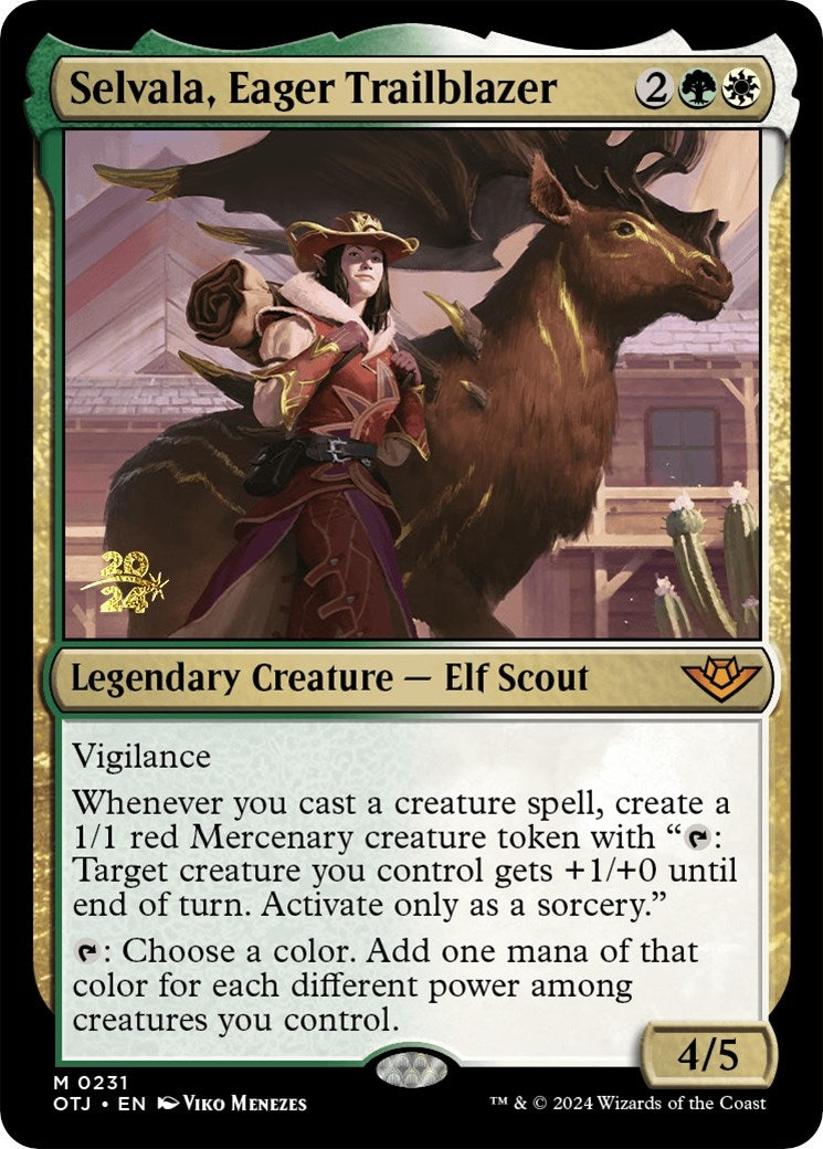 Image for Selvala, Eager Trailblazer (231) (Prerelease Cards) - Magic: The Gathering