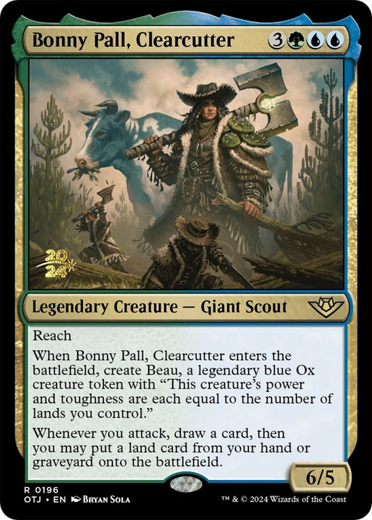 Image for Bonny Pall, Clearcutter (196) (Prerelease Cards) - Magic: The Gathering