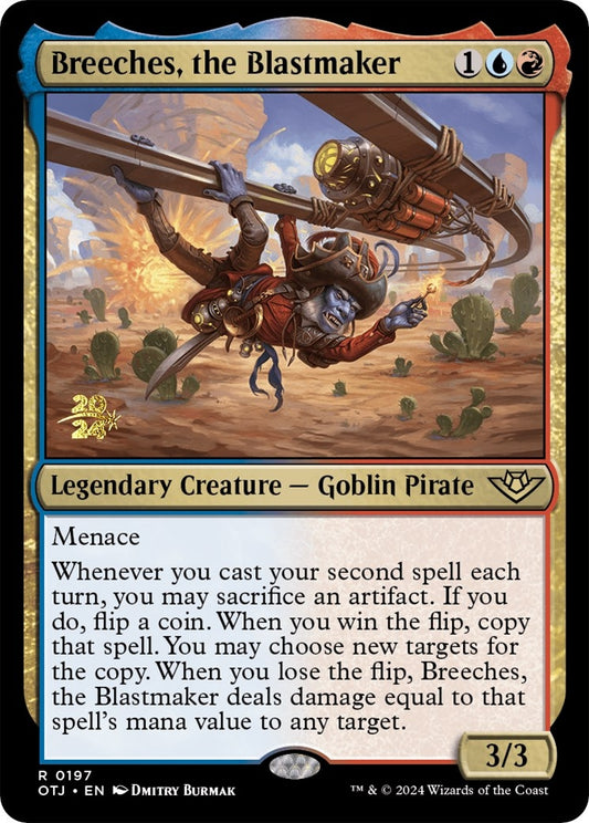 Image for Breeches, the Blastmaker (197) (Prerelease Cards) - Magic: The Gathering