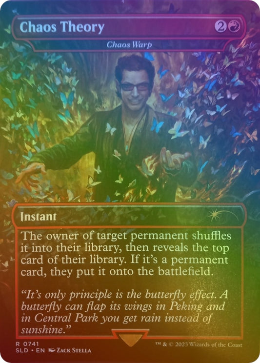 Image for Chaos Theory - Chaos Warp (Rainbow Foil) (741) (Secret Lair Drop Series) - Magic: The Gathering