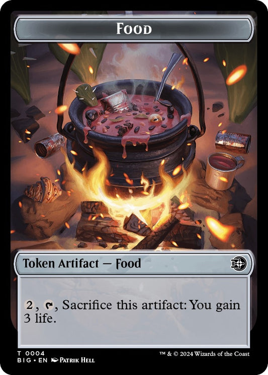 Image for Food // Plot Double-Sided Token (4 // 20) (Outlaws of Thunder Junction: The Big Score) - Magic: The Gathering