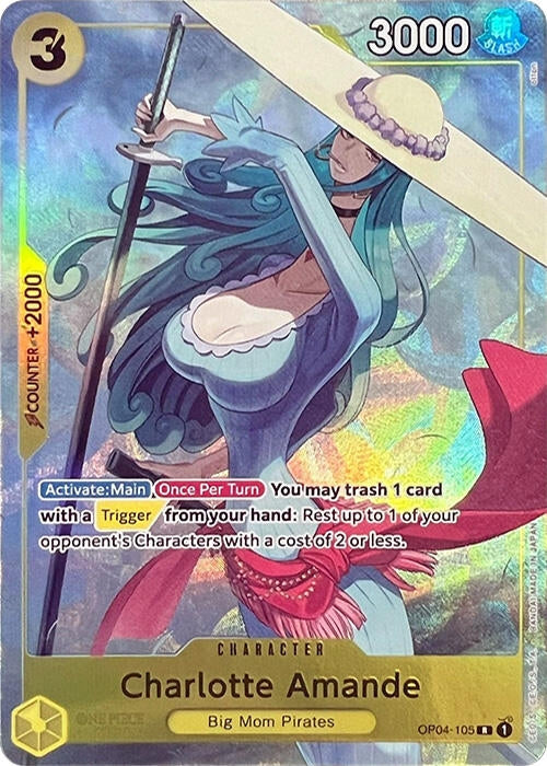 Image for Charlotte Amande (Premium Card Collection -Best Selection Vol. 1-) (OP04-105) (One Piece Promotion Cards) - One Piece Card Game