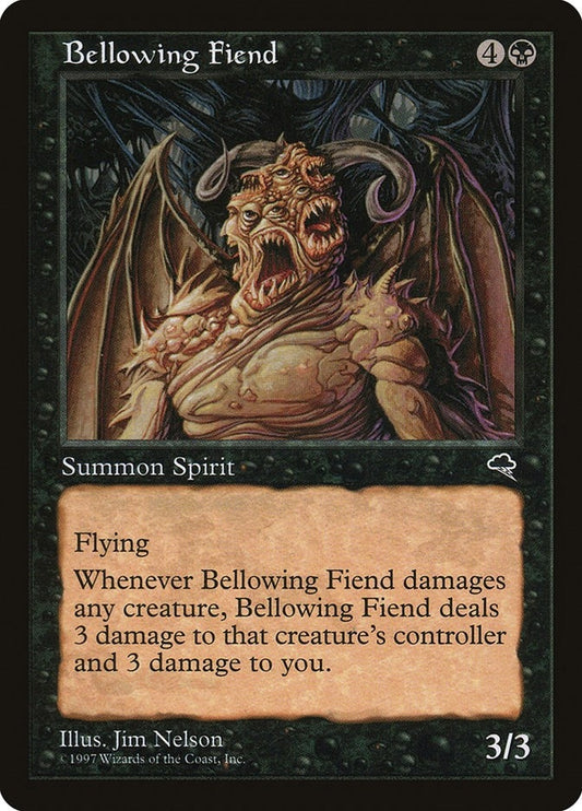 Image for Bellowing Fiend (108) (Tempest) - Magic: The Gathering