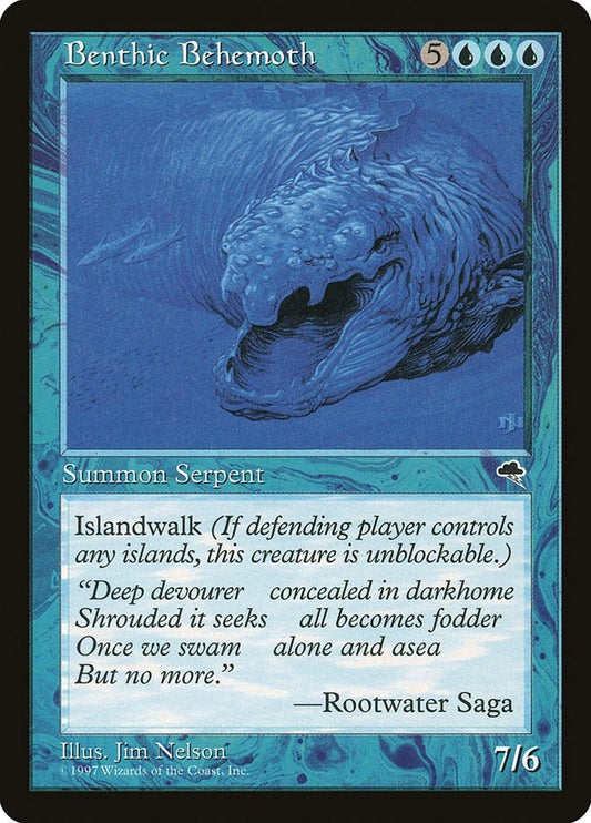 Image for Benthic Behemoth (54) (Tempest) - Magic: The Gathering