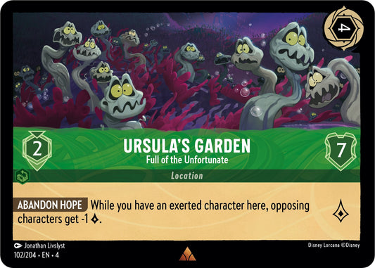 Image for Ursula's Garden - Full of the Unfortunate (102/204) (Ursula's Return) - Disney Lorcana