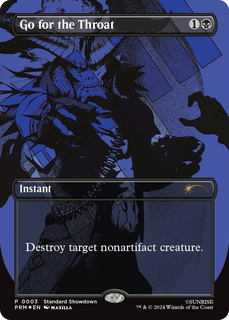 Image for Go for the Throat (3) (Standard Showdown Promos) - Magic: The Gathering