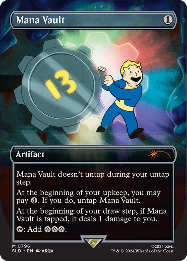Image for Mana Vault (Rainbow Foil) (796) (Secret Lair Drop Series) - Magic: The Gathering