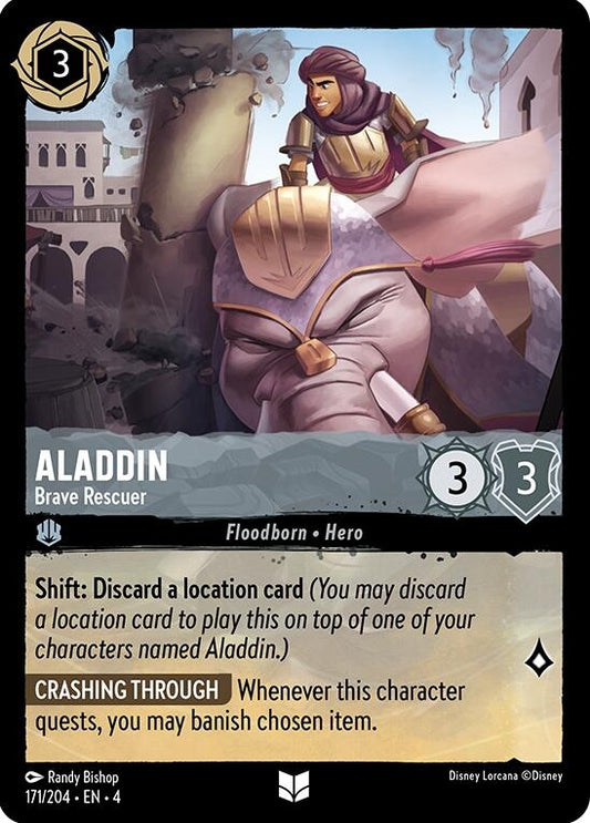 Image for Aladdin - Brave Rescuer (171/204) (Ursula's Return) - Disney Lorcana
