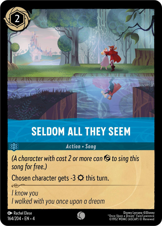 Image for Seldom All They Seem (164/204) (Ursula's Return) - Disney Lorcana