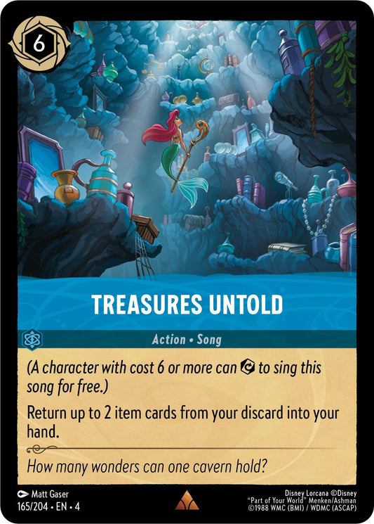 Image for Treasures Untold (165/204) (Ursula's Return) - Disney Lorcana