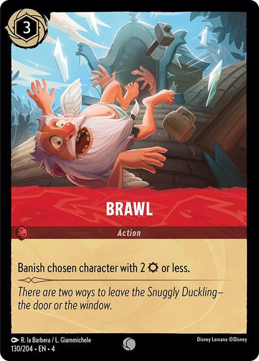 Image for Brawl (130/204) (Ursula's Return) - Disney Lorcana
