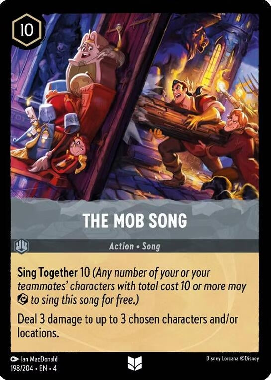 Image for The Mob Song (198/204) (Ursula's Return) - Disney Lorcana
