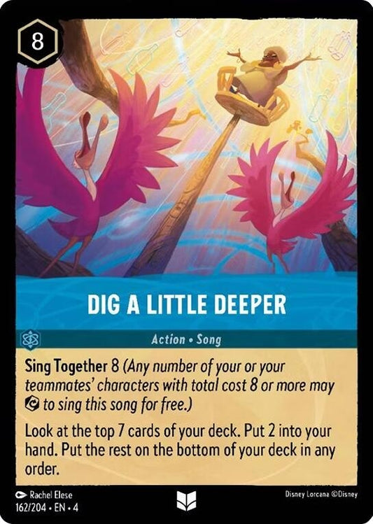 Image for Dig a Little Deeper (162/204) (Ursula's Return) - Disney Lorcana