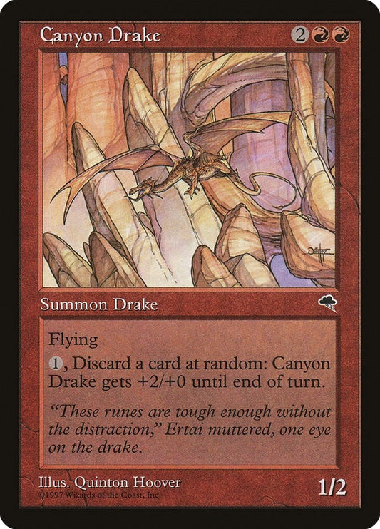 Image for Canyon Drake (166) (Tempest) - Magic: The Gathering