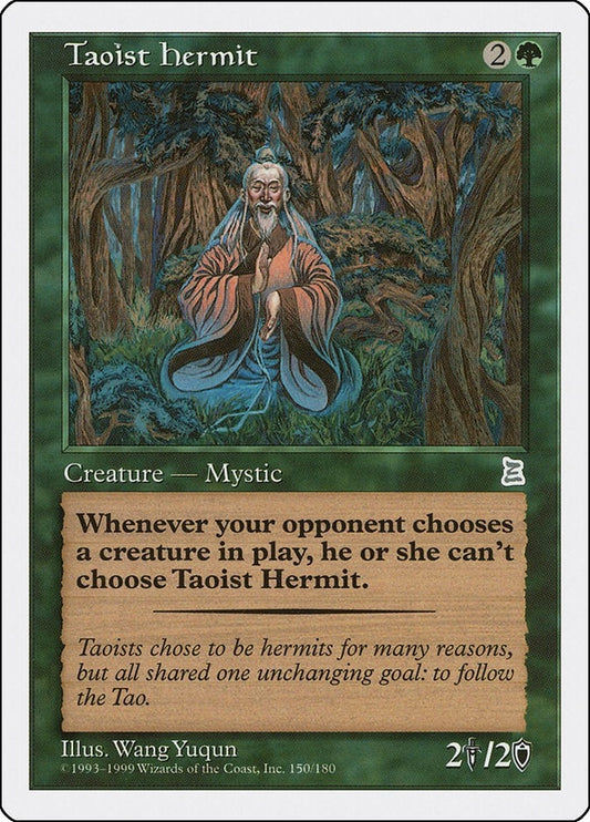 Image for Taoist Hermit (150) (Portal Three Kingdoms) - Magic: The Gathering