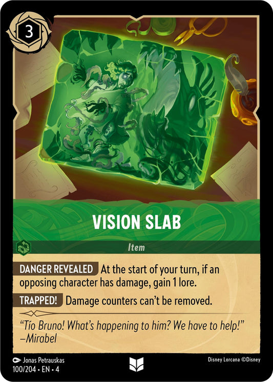 Image for Vision Slab (100/204) (Ursula's Return) - Disney Lorcana