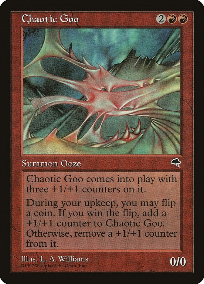 Image for Chaotic Goo (168) (Tempest) - Magic: The Gathering