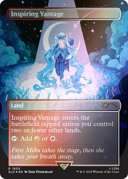 Image for Inspiring Vantage (1605) (Rainbow Foil) (1605) (Secret Lair Drop Series) - Magic: The Gathering