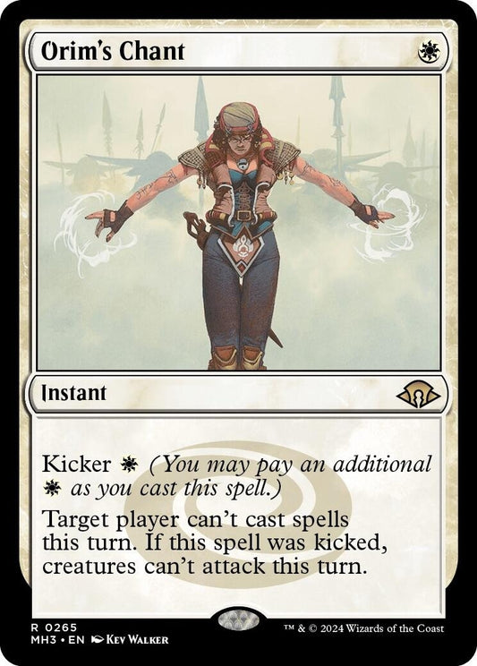 Image for Orim's Chant (265) (Modern Horizons 3) - Magic: The Gathering