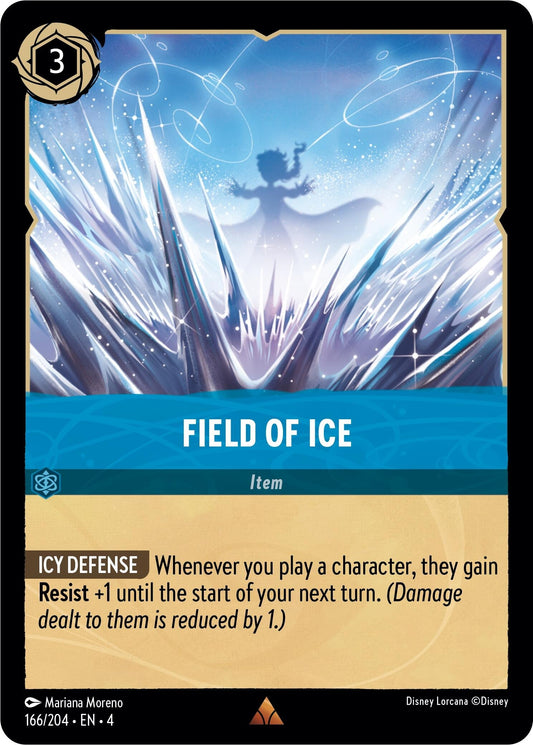 Image for Field of Ice (166/204) (Ursula's Return) - Disney Lorcana