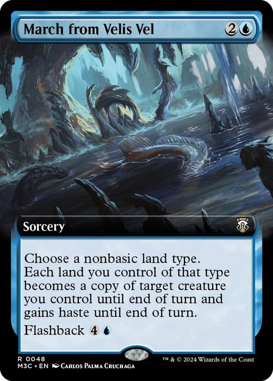 Image for March from Velis Vel (Extended Art) (48) (Commander: Modern Horizons 3) - Magic: The Gathering