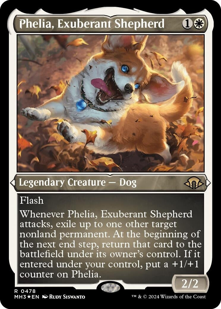 Image for Phelia, Exuberant Shepherd (Foil Etched) (478) (Modern Horizons 3) - Magic: The Gathering