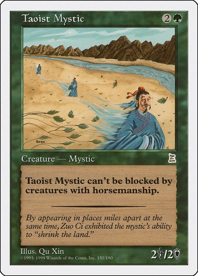 Image for Taoist Mystic (151) (Portal Three Kingdoms) - Magic: The Gathering